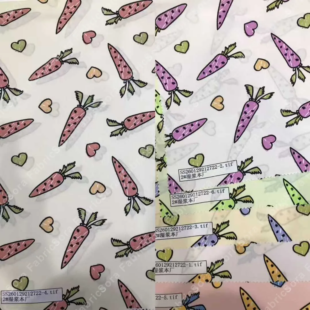 Tissu coton enfants fantaisie pour chemises et vêtements d'intérieur