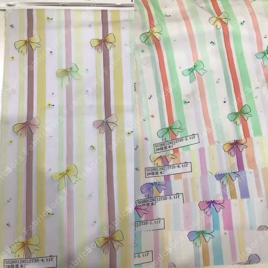 Close-up da repetição do padrão infantil