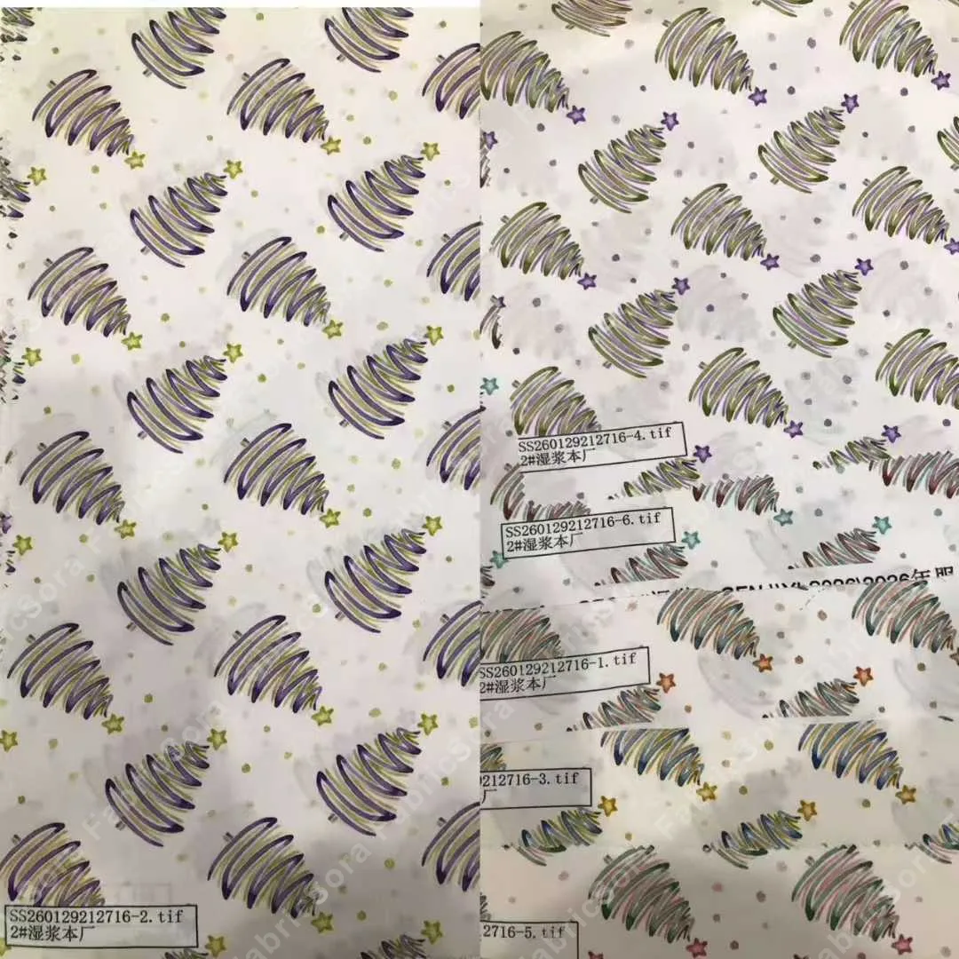 Vista em detalhe do cotton para moda infantil