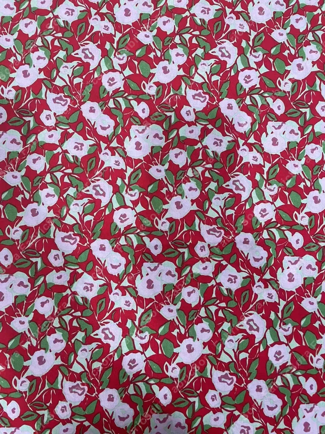 Wholesale mini camellia cotton poplin ready stock