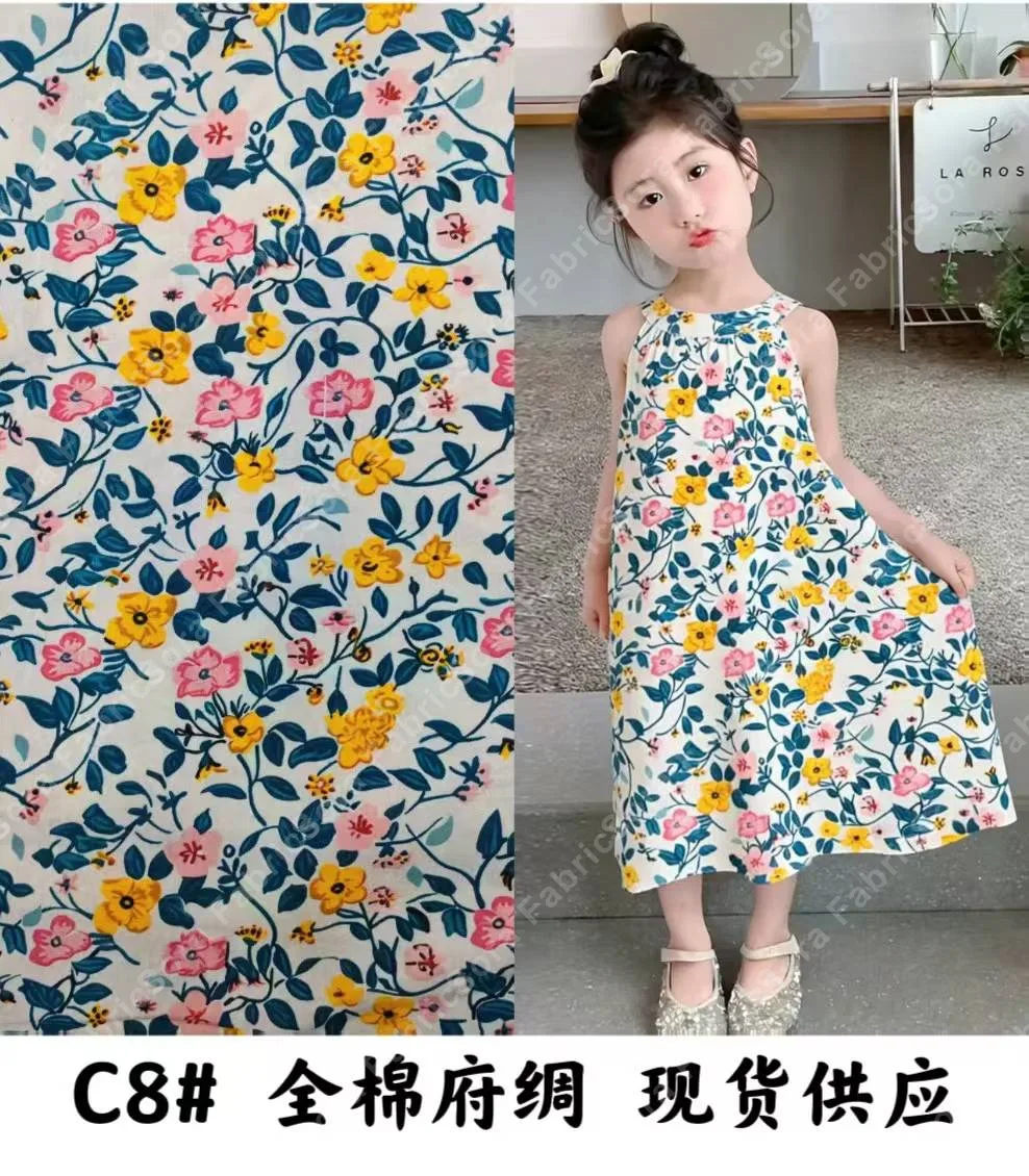 Close-up do cotton poplin mostrando trama fina