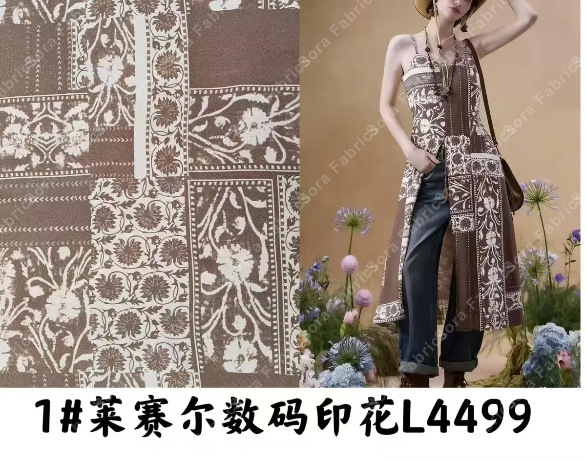 Rollo de lyocell boho al por mayor con stock disponible