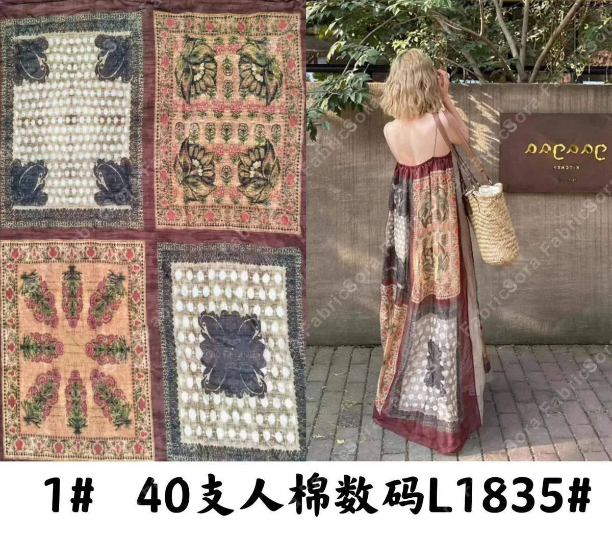 Rayon mayorista placement para ropa de noche