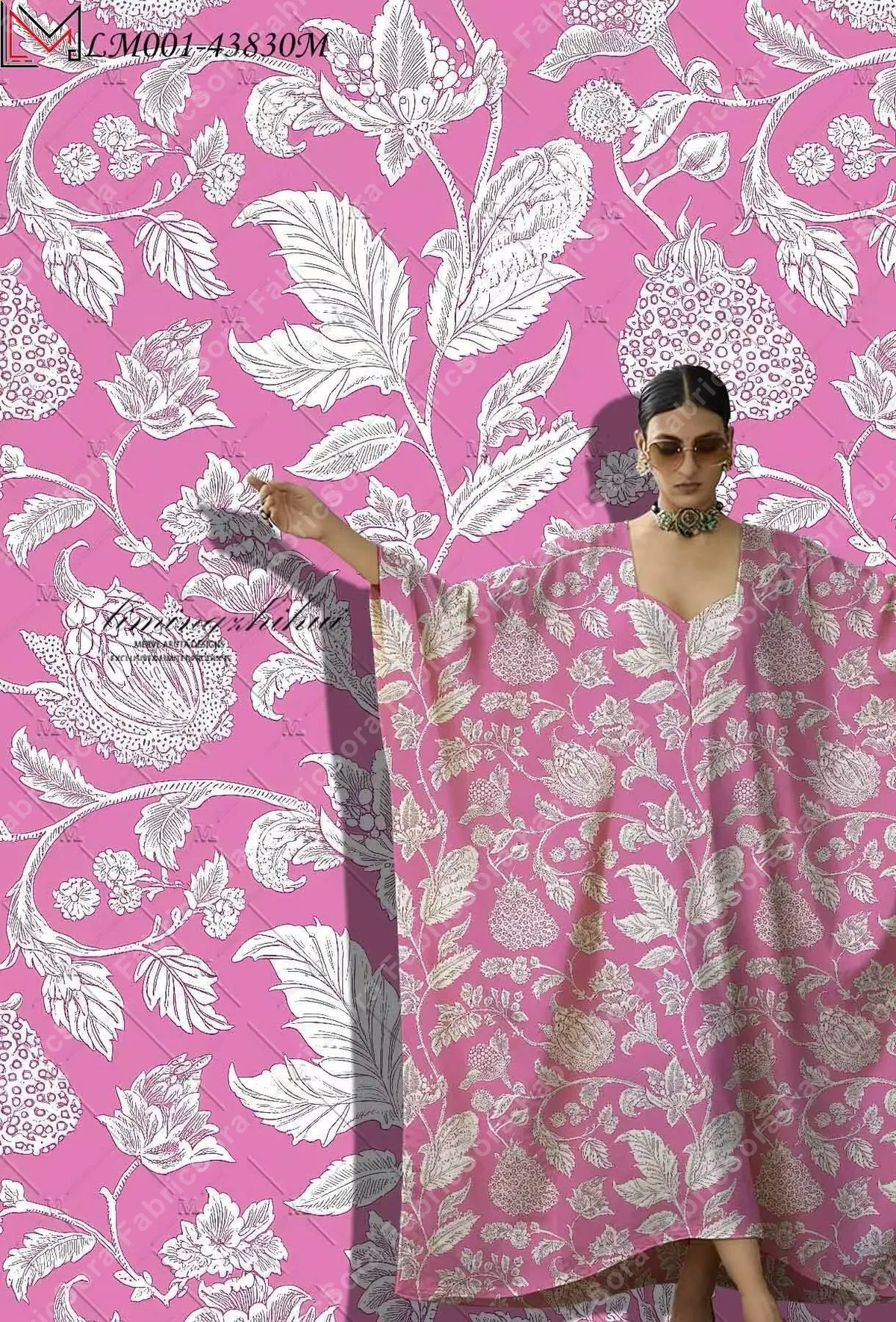 Paisley rayon fabric for Arabic dress