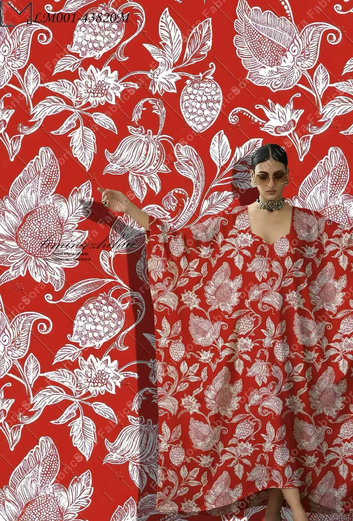 Wholesale Persian magenta rayon ready stock